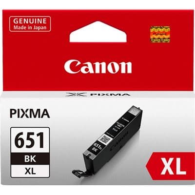 Canon Canon CLI651XL Black Ink Cart CI651XLB