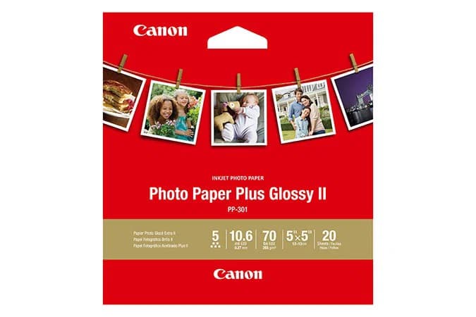 Canon Canon 5x5 GlossyPhotoPaper20pk CPP301SQ5IN20
