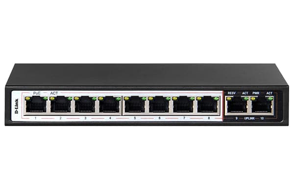 D-Link D-LINK DES-F1010P-E PoE Switch DLDESF1010PE
