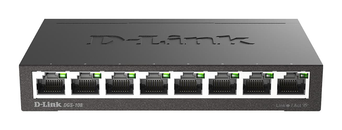 D-Link D-LINK DGS-108 Desktop Switch DLDGS108