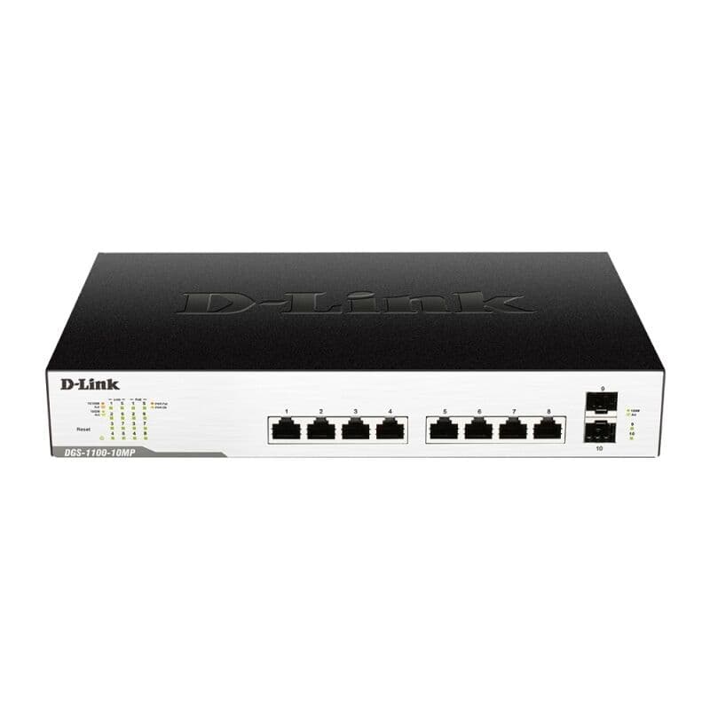 D-Link D-Link 10 Port PoE Switch DLDGS110010MPPV2