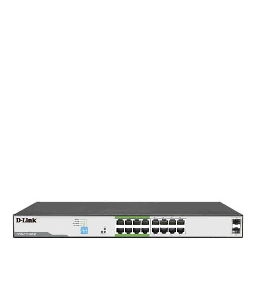 D-Link 18 Port Gigabit PoE Switch DLDGSF1018PE