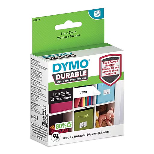 Dymo Dymo LW 25mm x 54mm Wht Labels DY1976411