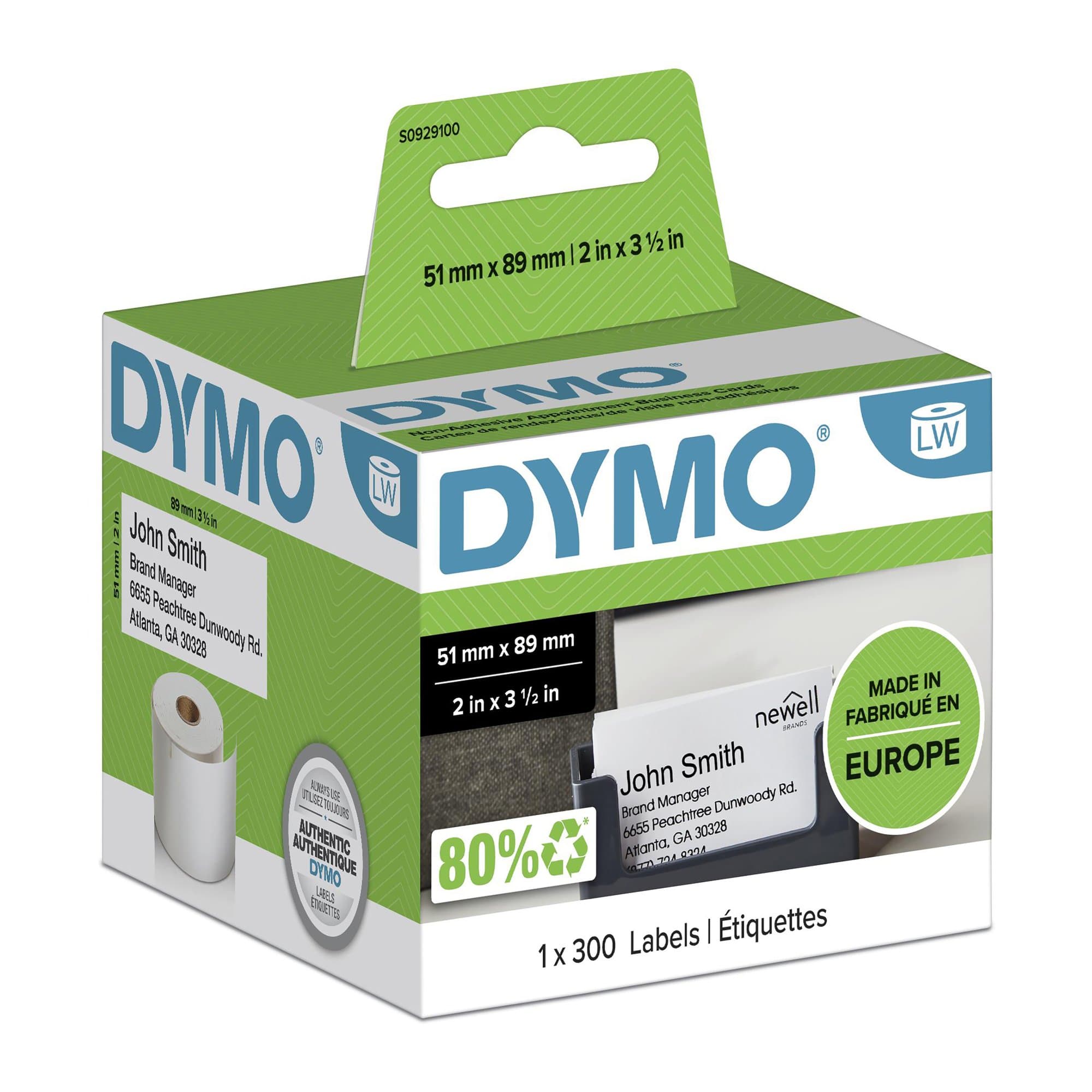 Dymo Dymo LW 51mm x 89mm White DYS0929100