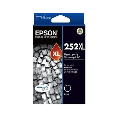Epson Epson 252 HY Black Ink Cart E252BXL