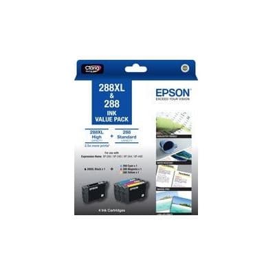 Epson Epson 288 BXL CMY STD PACK E288XLVP