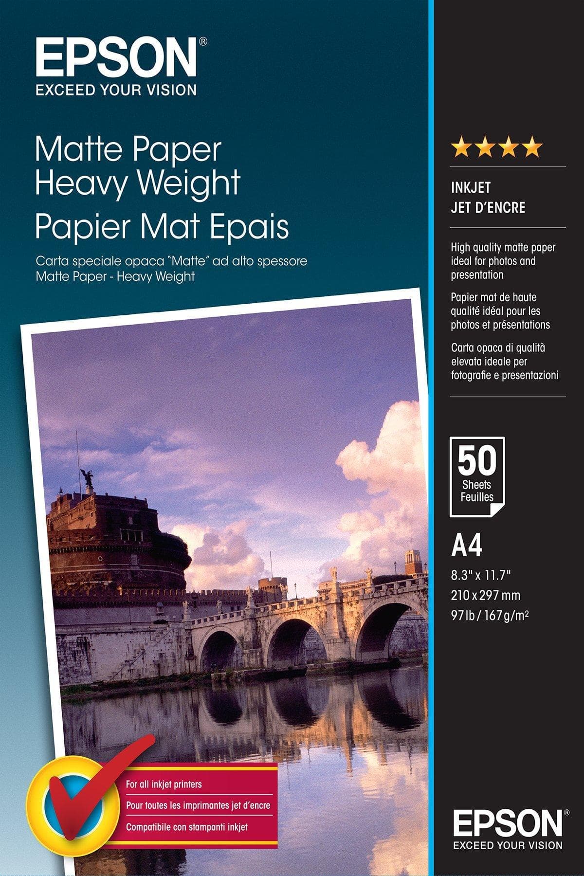 Epson Epson Matte H/W A4  C13S041256 E41256