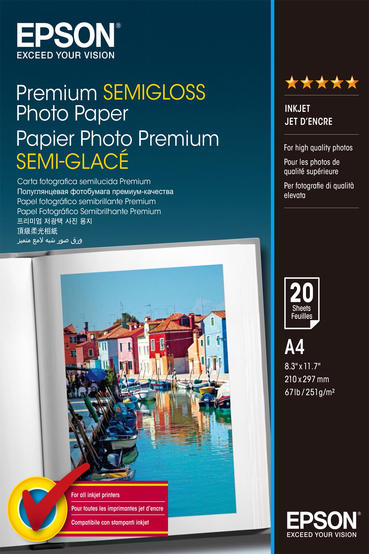 Epson Epson S041332 Semigloss Paper E41332