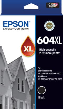 Epson 604 XL Black Ink E604BXL