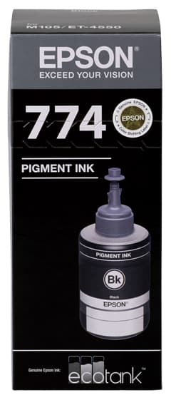 Epson Epson T774 Blk Eco Tank Ink E7741