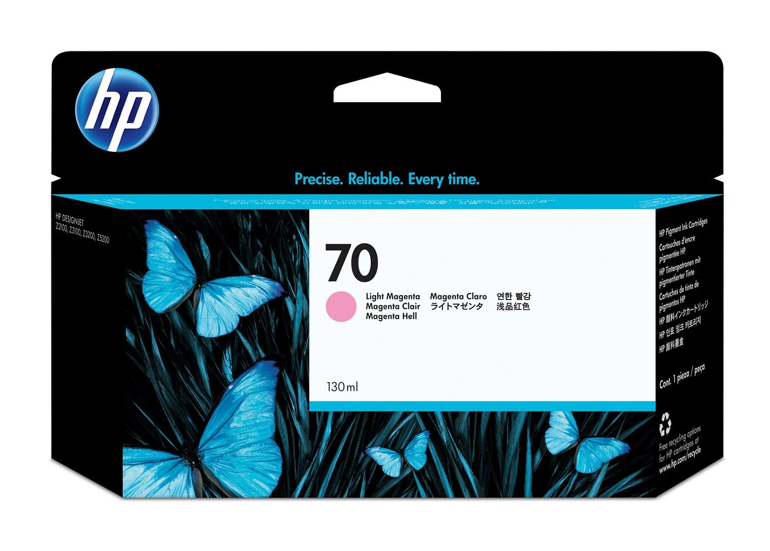 HP HP #70 130ml LgtMag Ink C9455A HI70LM