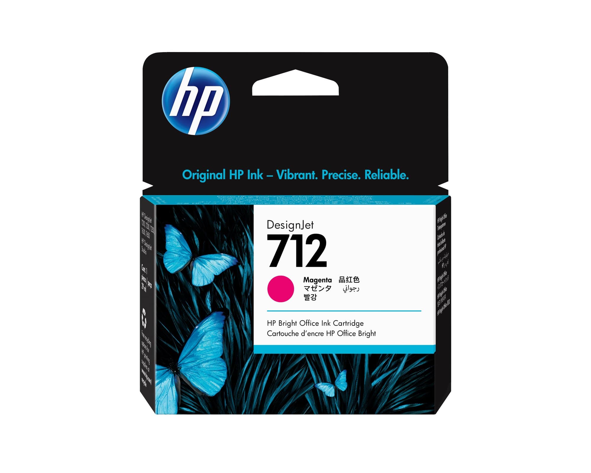 HP HP #712 29ml  Mag Cart 3ED68A HI712M