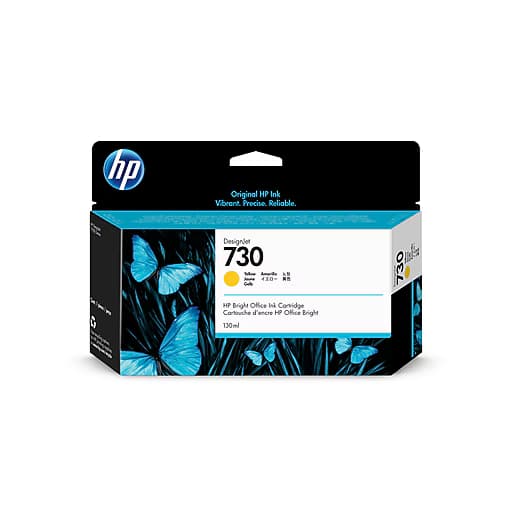 HP HP 730 DJ Yell Ink Cart P2V64A HI730Y