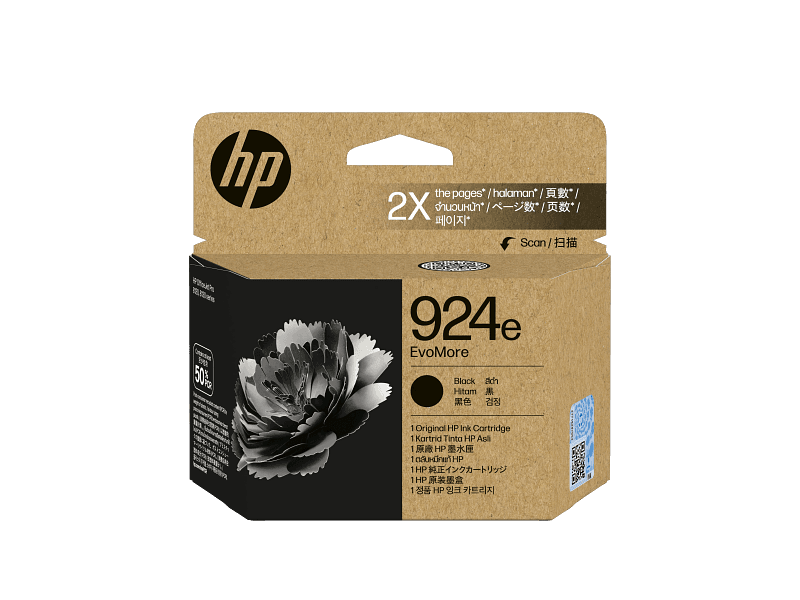 HP HP #924e Black Ink 4K0V0NA HI924EB