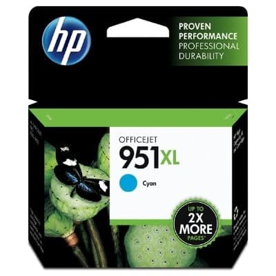 HP HP #951XL Cyan Ink CN046AA HI951CXL