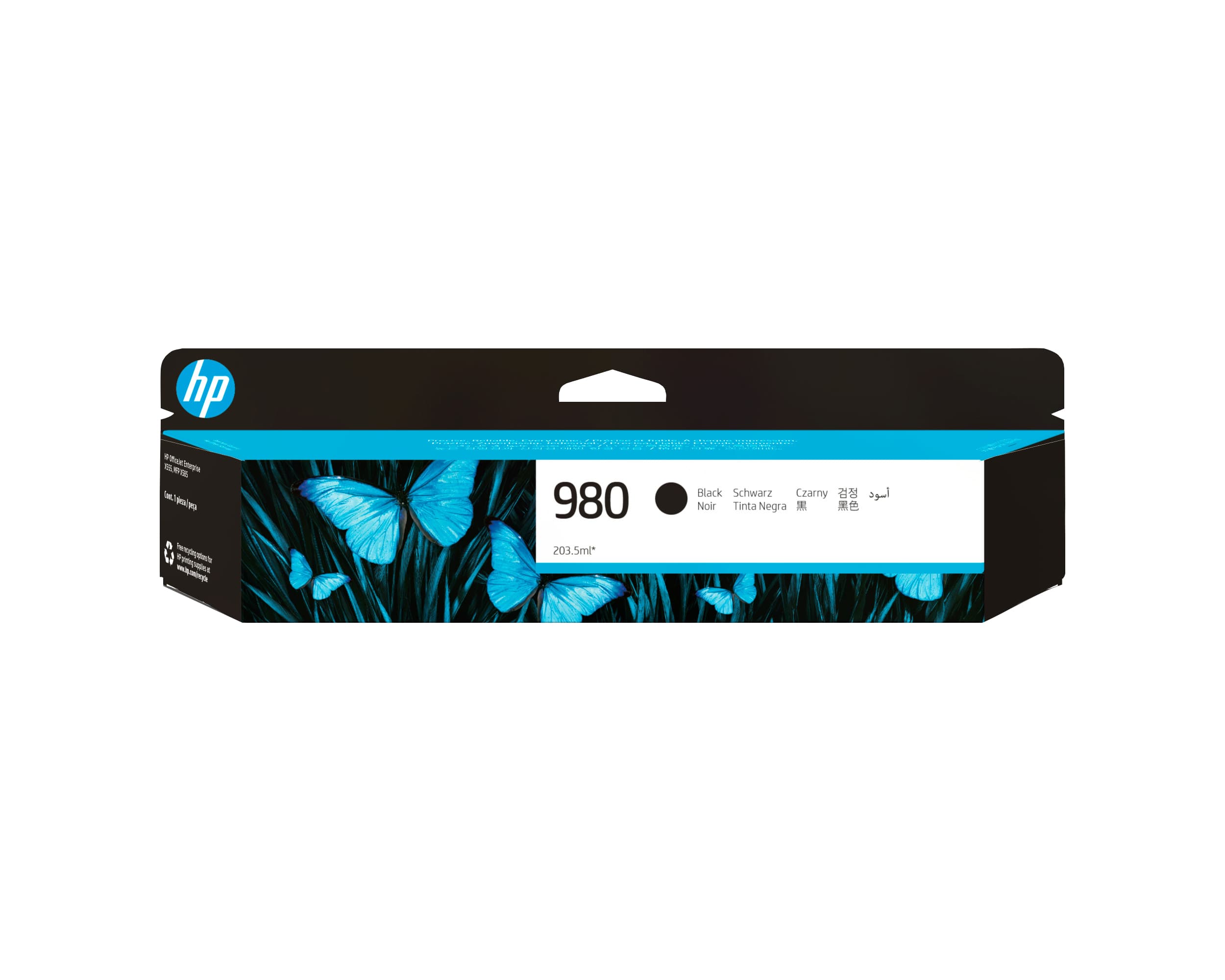 HP HP #980 Black Ink Cart D8J10A HI980B