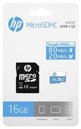HP HP MicroSD U1 16GB HPFUD0161U1BA