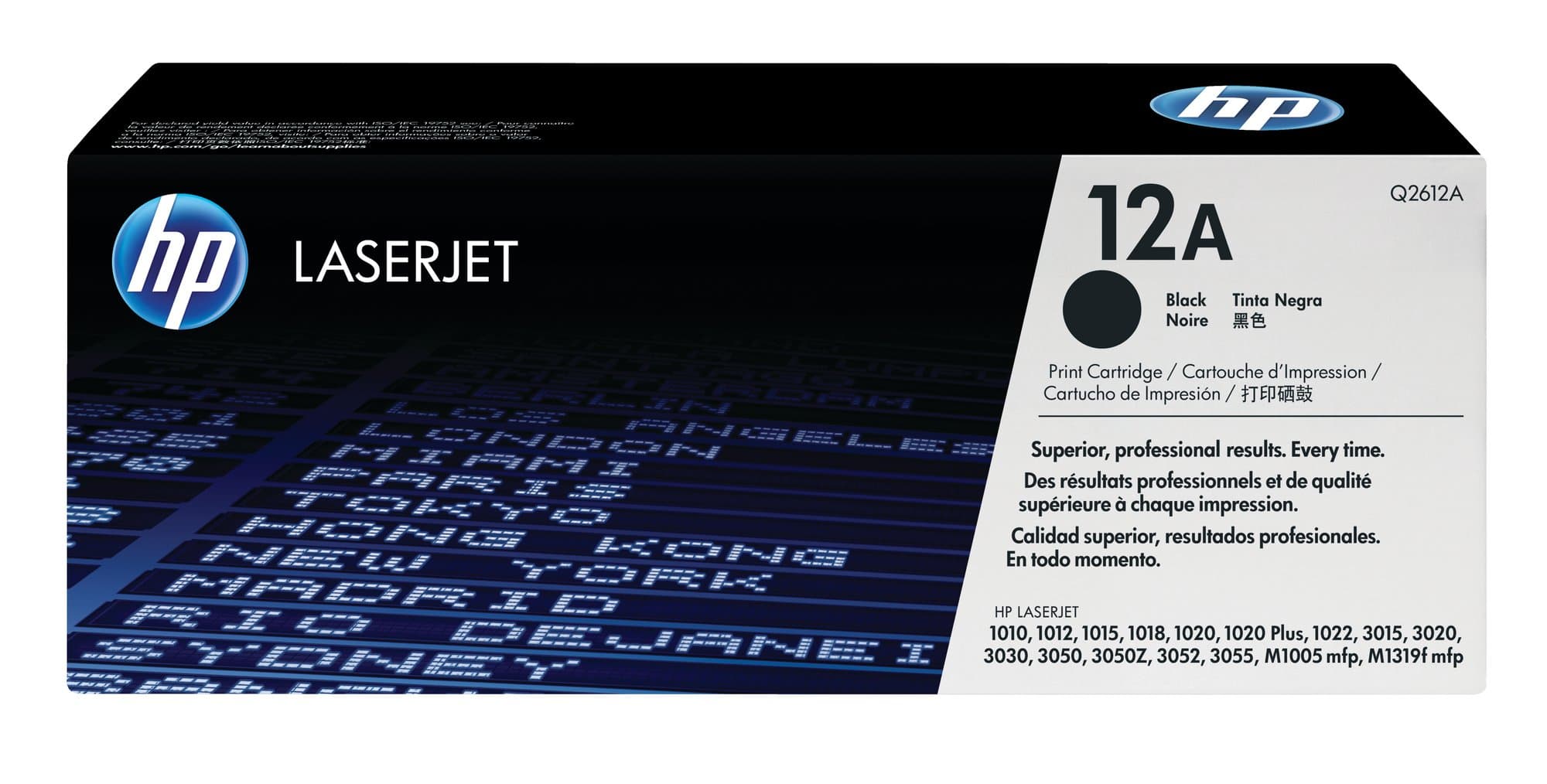 HP HP #12A Black Toner Q2612A HT12