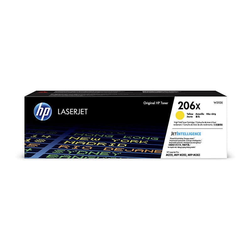 HP HP 206X Yellow LaserJet W2112X HT206YX