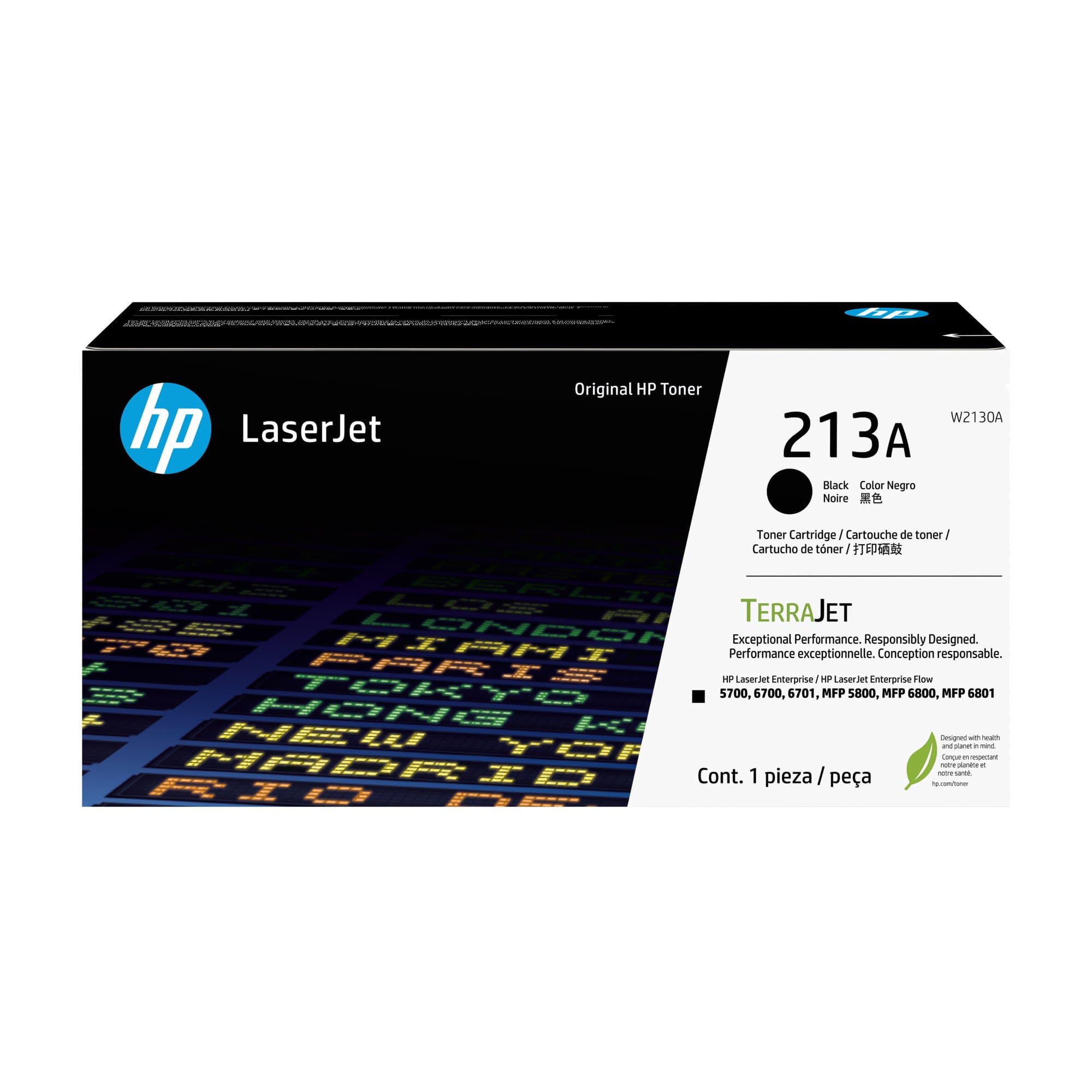 HP HP#213 Black Toner W2130A HT213B