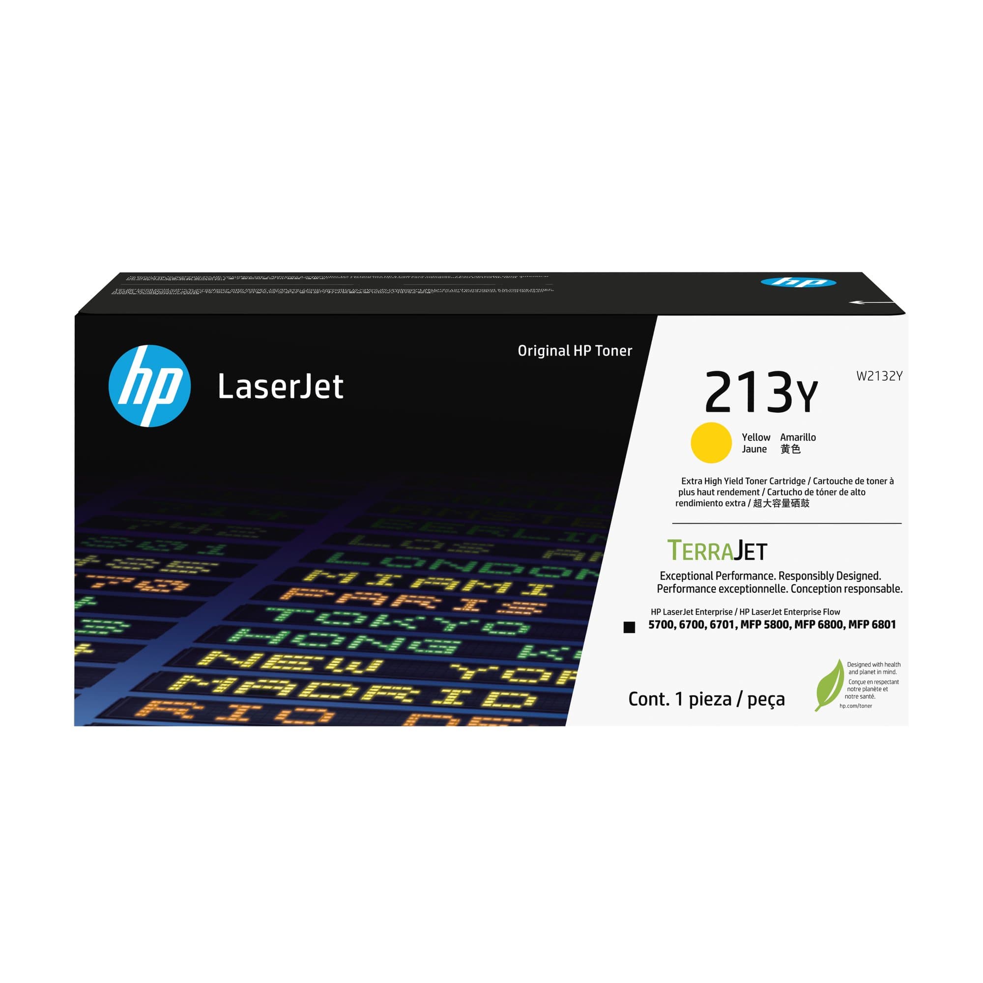 HP HP #213Y Ylw Toner W2132Y HT213YXX