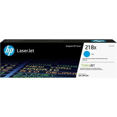 HP HP #218X Cyn Toner W2181X HT218CX