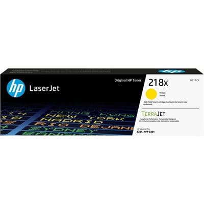 HP HP #218X Ylw Toner W2182X HT218YX