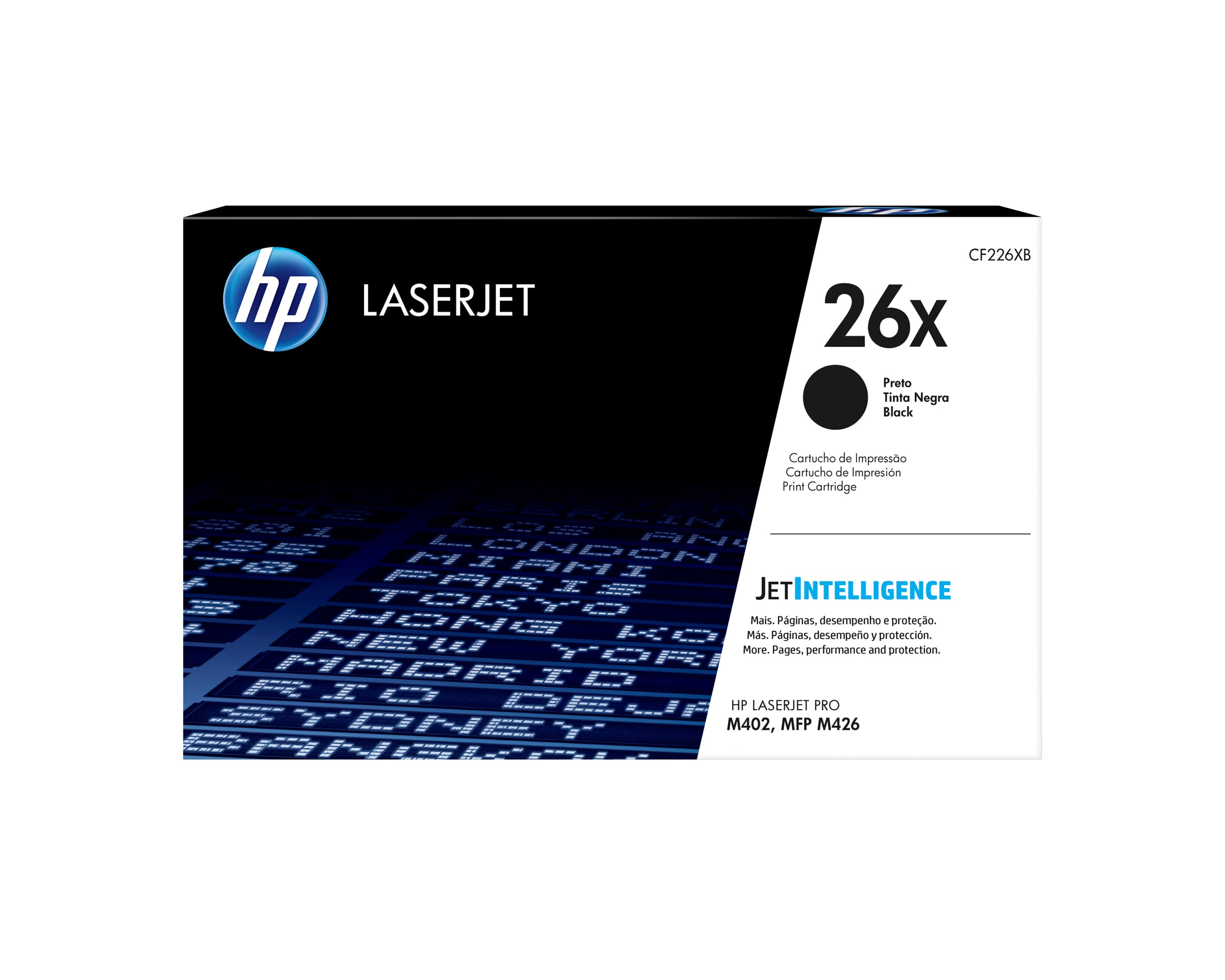 HP HP #26X Black Toner CF226X HT26X