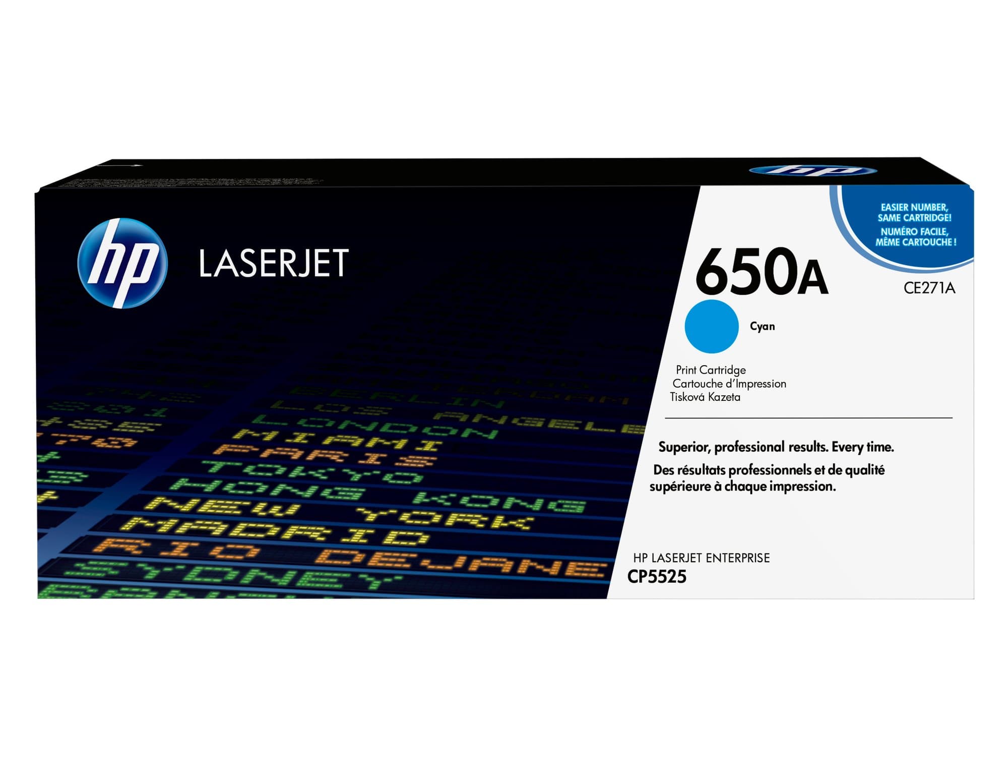 HP HP #650A Cyan Toner CE271A HT271