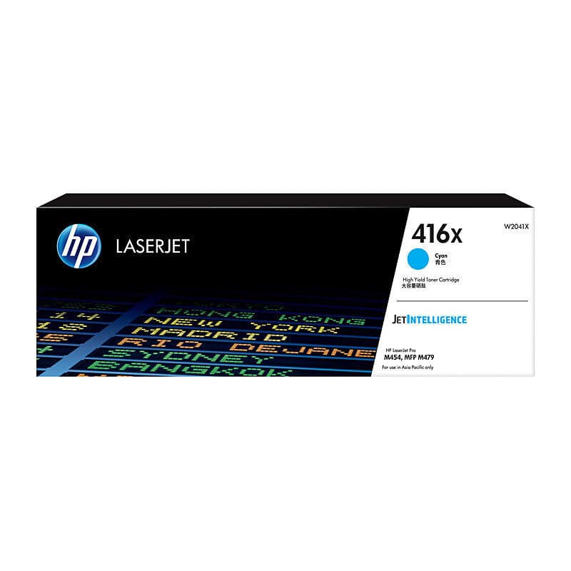 HP HP 416X Cyan Toner W2041X HT416CX