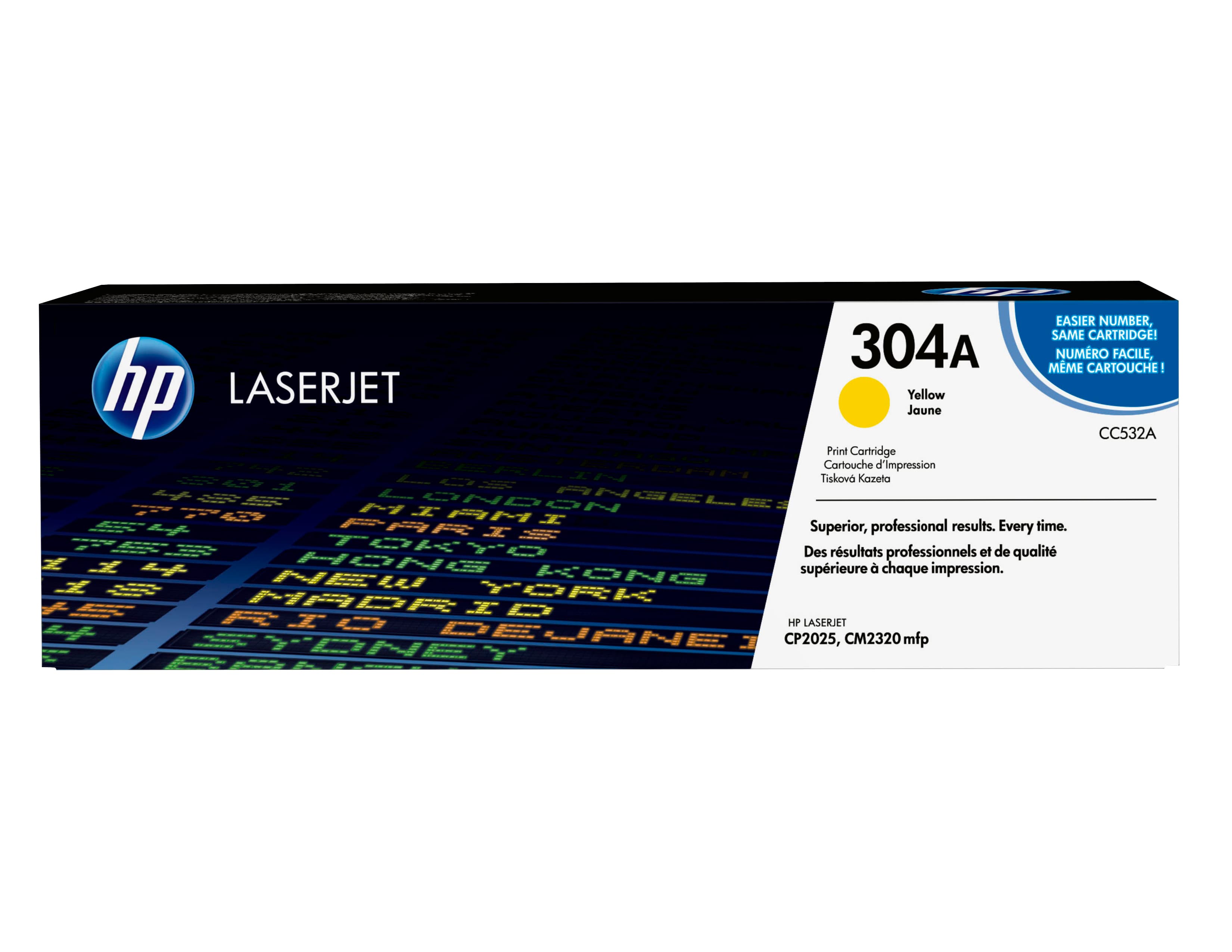 HP HP #304A Yellow Toner CC532A HT532