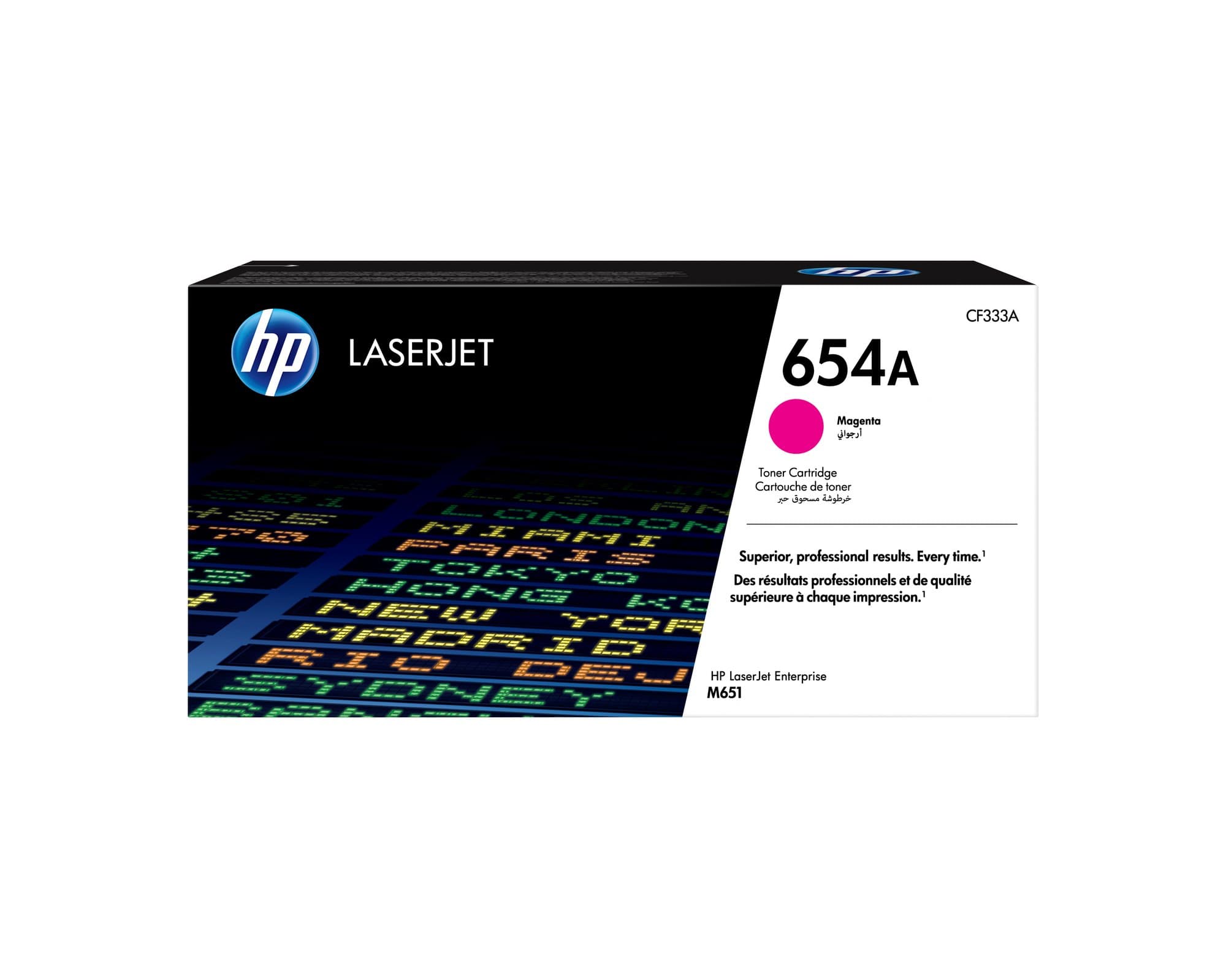 HP HP 654A Mag Las Jet Ton CF333A HT654M