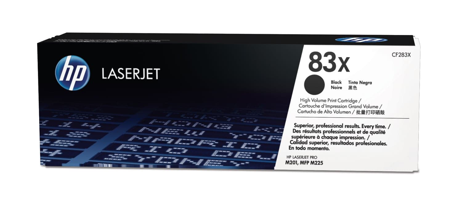 HP HP #83X Black Toner CF283X HT83X