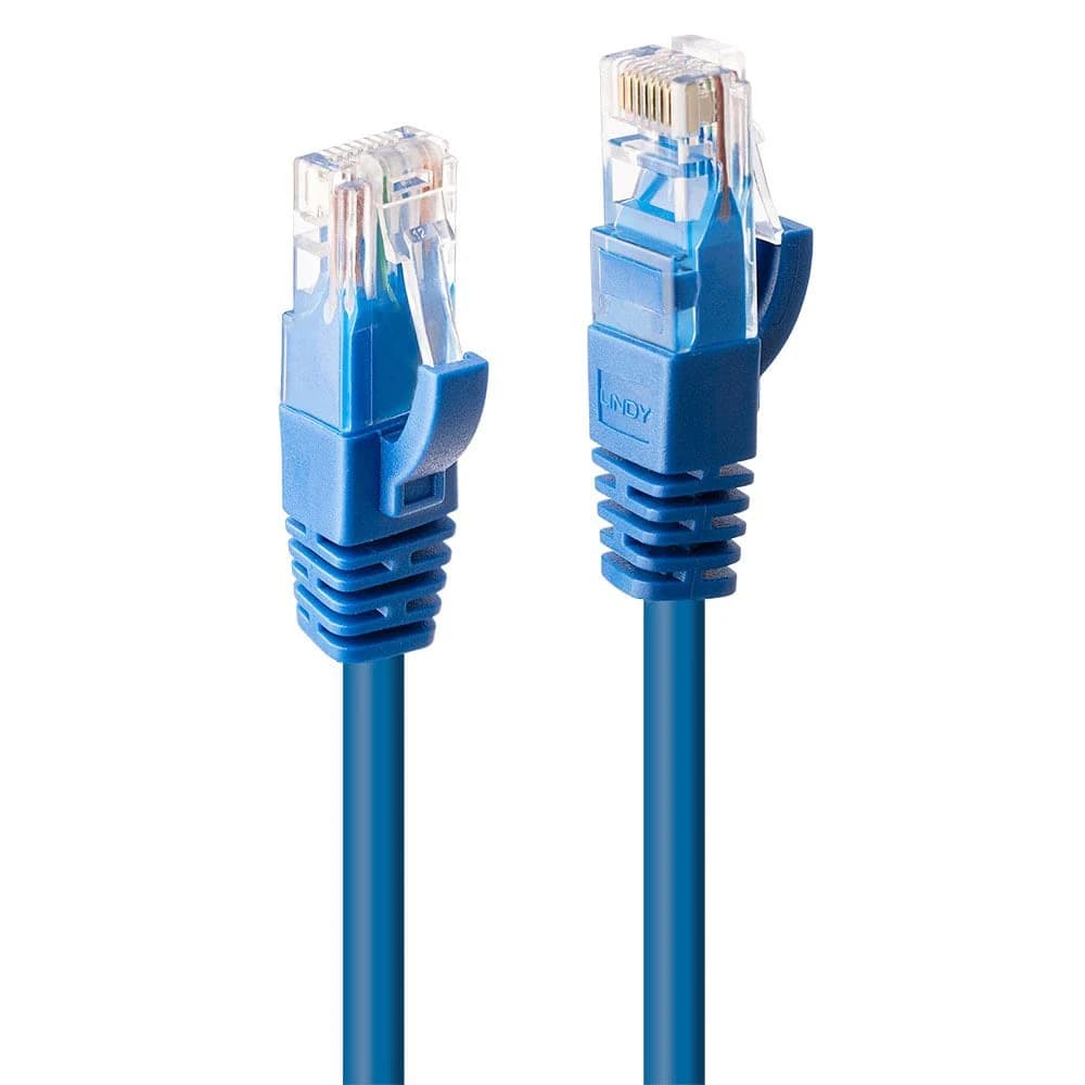 Lindy Lindy 3m CAT6 UTP Cable Blue LIN48019