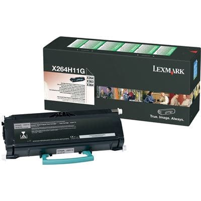 Lexmark Lexm X264H11G Prebate Toner LX264H11G