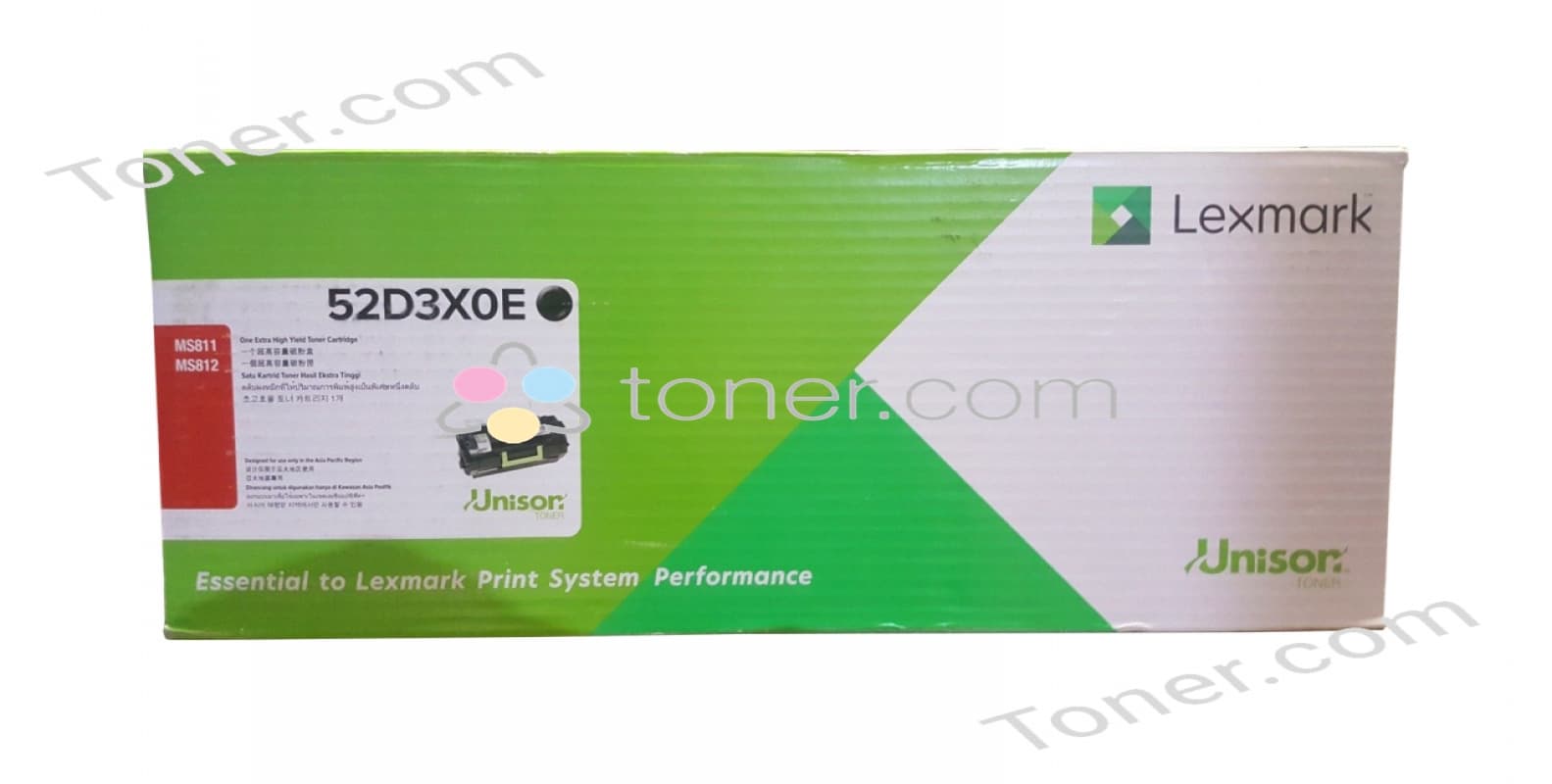 Lexmark Lexm 523X Extra HY Blk Toner LX523X