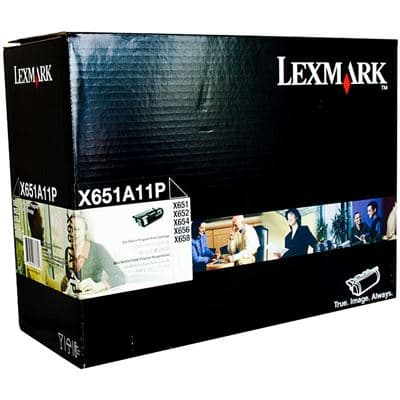 Lexmark Lexm X651A11P Prebate Toner LX651A11P