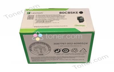 Lexmark Lexm 808SK Std Black Toner LX808SK