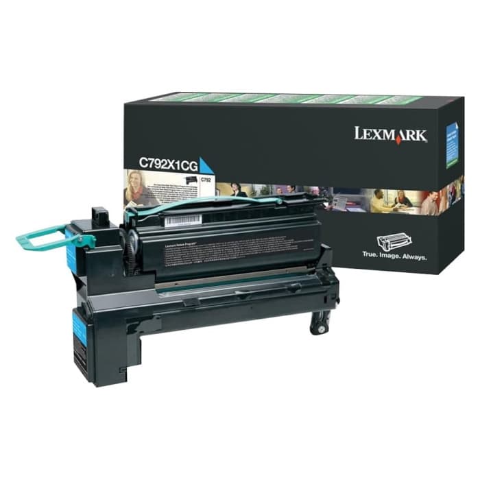 Lexmark Lexm C792X1CG HY Pre Cyan Cart LXC792X1CG