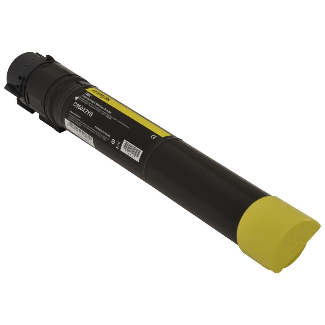 Lexmark Lexm C950X2YG Yellow Toner LXC950X2YG
