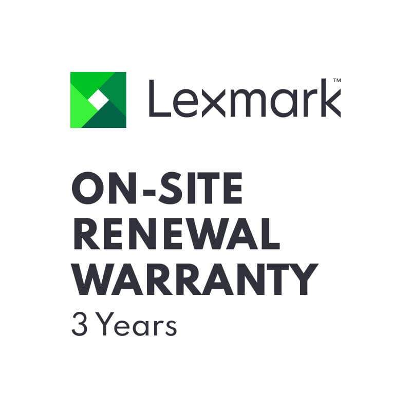 Lexmark Lexm 3yr Onsite Renewal War LXX2372925