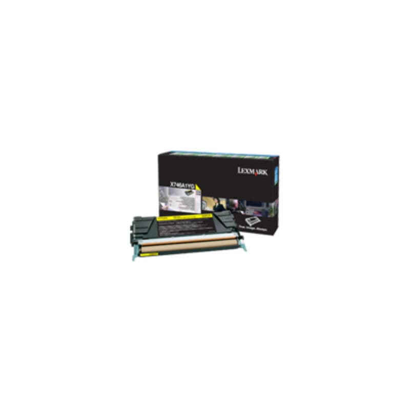 Lexmark Lexm X746A1YG Yell Pre Cart LXX746A1YG