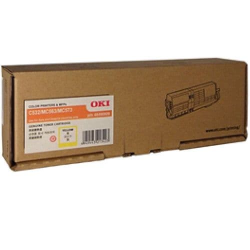 OKI Oki C532DN Yellow Ton 46490609 O532Y