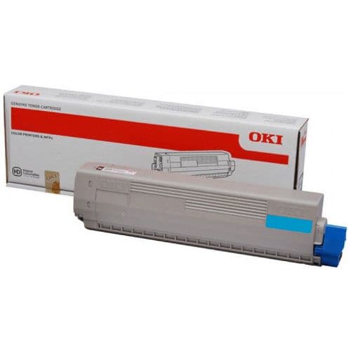 OKI Oki C831N Cyan Ton 44844527 O831C