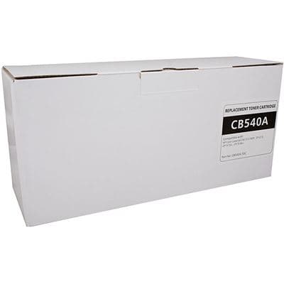 White Box Reman CB540A #125A Black Cart WBHT540