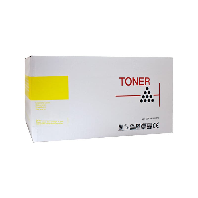 White Box Compat C650 Yellow Cart WBO650Y