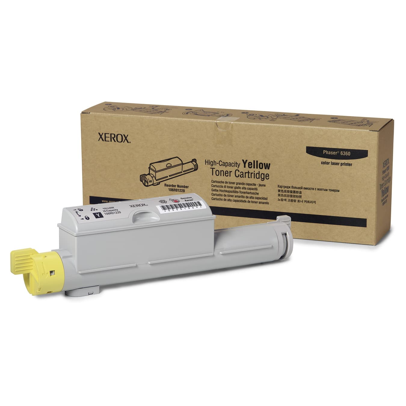Fuji Xerox FX Phaser 106R01220 Yell Toner X106R220