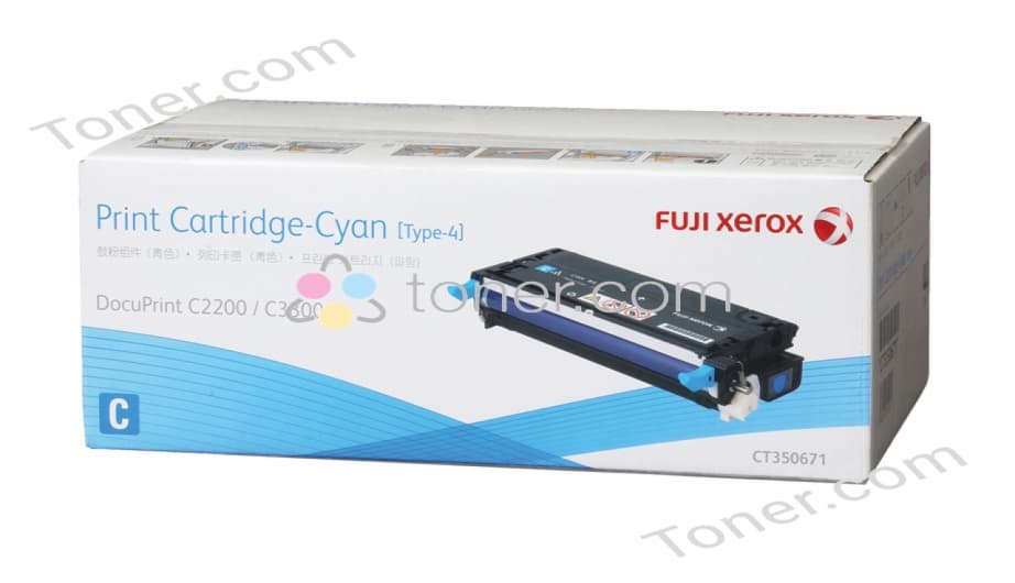 Fuji Xerox Fuji Xerox CT350671 Cyan Toner XCT350671
