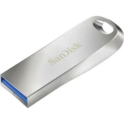 SanDisk Sandisk Ultra Luxe USB 3.2 Gen 1 Flash Drive CZ74 256GB Full Cast Metal 5Y SDCZ74-256G-G46