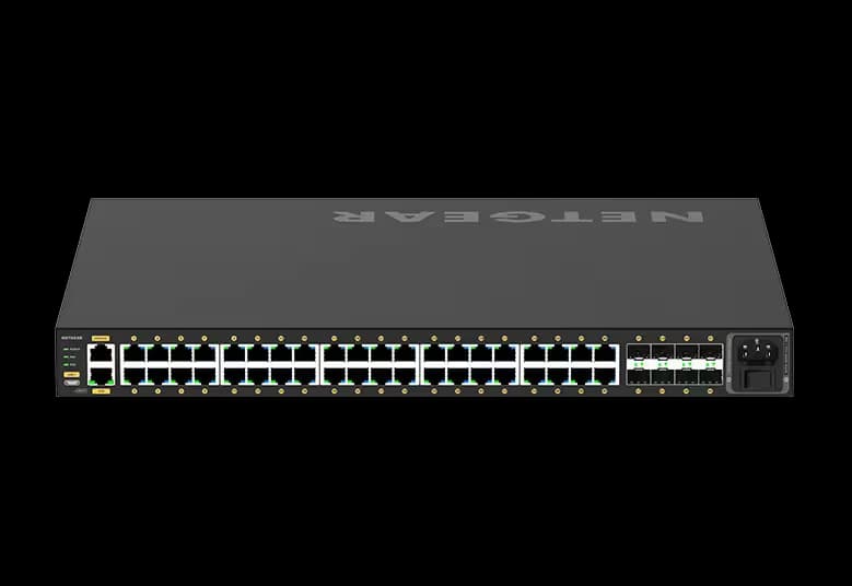 Netgear Netgear Av Line M4250-40G8XF-POE+ 40X1G POE+ 960W and 8XSFP+ Managed Switch (GSM4248PX) GSM4248PX-100AJS
